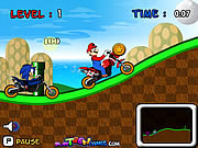 Giochi Mario e Sonic - Gara in Moto